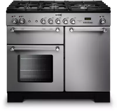 Falcon - Piano De Cuisson Gaz Kitchener 100 Mixte Inox Chrome