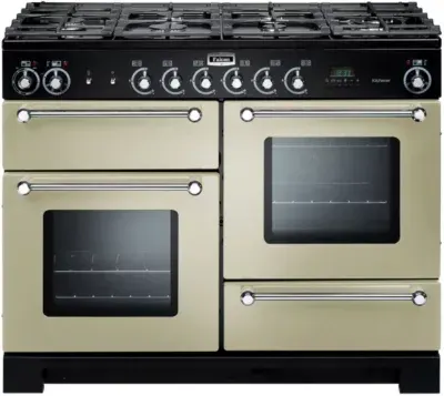 Falcon - Piano De Cuisson Gaz Kitchener 110 Mixte Creme Chrome