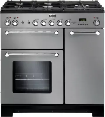 Falcon - Piano De Cuisson Gaz Kitchener 90 Mixte Inox Chrome