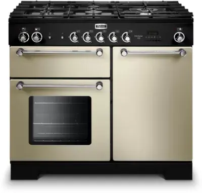 Falcon - Piano De Cuisson Gaz Kitchener Mixte 100 Crème Chrome