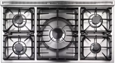 Falcon - Piano De Cuisson Gaz Mercury Mixte 120 Inox — vue 3
