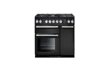 Falcon - Piano De Cuisson Gaz Nexus 90 Charbon Mat Satiné Chrome — vue 2
