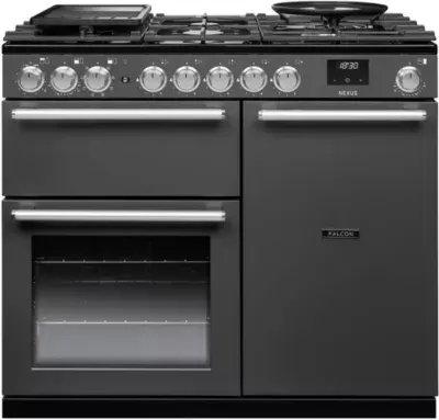 Falcon - Piano De Cuisson Gaz Nexus Ngc Tab Gaz 100 Cm Ardoise Chrome