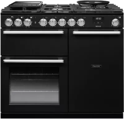 Falcon - Piano De Cuisson Gaz Nexus Ngc Tab Gaz 100 Cm Charbon Chrome