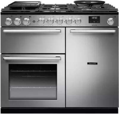 Falcon - Piano De Cuisson Gaz Nexus Ngc Tab Gaz 100 Cm Inox Chrome
