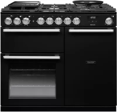 Falcon - Piano De Cuisson Gaz Nexus Ngc Tab Gaz 100 Cm Noir Chrome