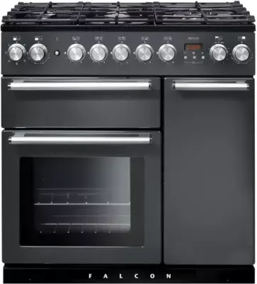 Falcon - Piano De Cuisson Gaz Nexus90 Mixt Ardoise Chrome