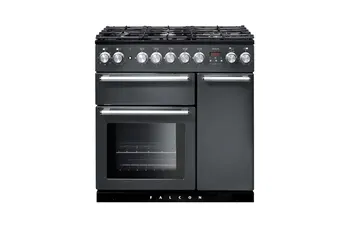 Falcon - Piano De Cuisson Gaz Nexus90 Mixt Ardoise Chrome — vue 2
