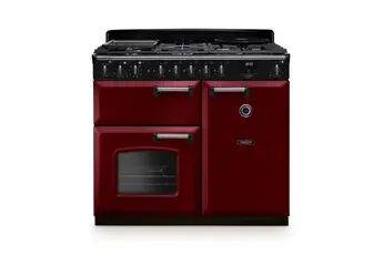 Falcon - Piano De Cuisson Gaz Ngc Tab Gaz 100 Cm Bordeaux Chrome — vue 2