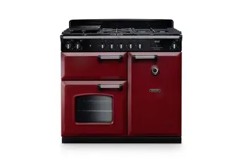 Falcon - Piano De Cuisson Gaz Ngc Tab Gaz 100 Cm Bordeaux Chrome — vue 2