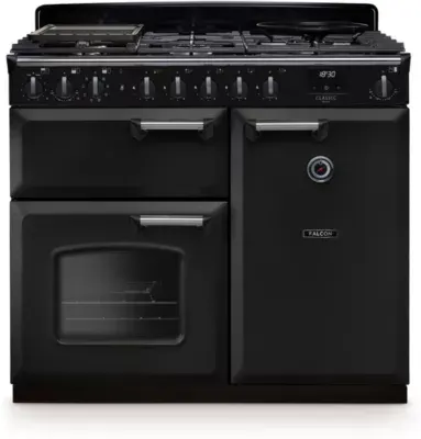 Falcon - Piano De Cuisson Gaz Ngc Tab Gaz 100 Cm Charbon Chrome