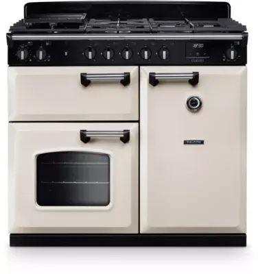 Falcon - Piano De Cuisson Gaz Ngc Tab Gaz 100 Cm Creme Pastel Chrome