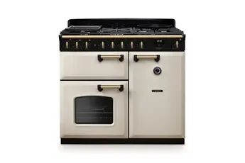Falcon - Piano De Cuisson Gaz Ngc Tab Gaz 100 Cm Creme Pastel Laiton A — vue 2