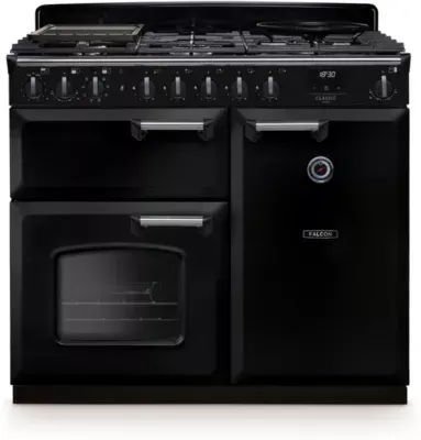 Falcon - Piano De Cuisson Gaz Ngc Tab Gaz 100 Cm Noir Chrome