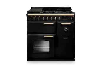 Falcon - Piano De Cuisson Gaz Ngc Tab Gaz 90 Cm Noir Chrome — vue 4