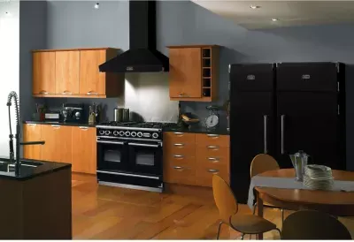 Falcon - Piano De Cuisson Gaz Pkr110 Cont Mixt Noir/Chrom/Gm — vue 6