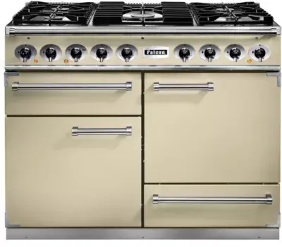 Falcon - Piano De Cuisson Gaz Pkr110 Crem Chrom/Brillantes