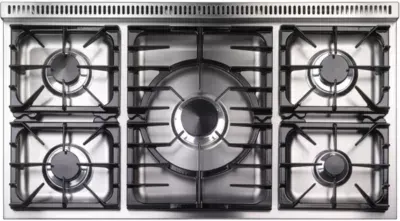 Falcon - Piano De Cuisson Gaz Pkr110 Crem Chrom/Brillantes — vue 5
