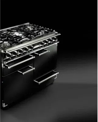 Falcon - Piano De Cuisson Gaz Pkr110 Noir Chrom/Brillantes — vue 7