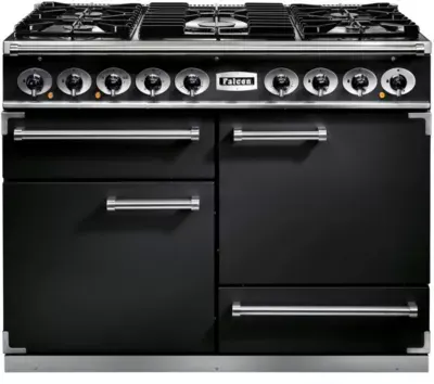 Falcon - Piano De Cuisson Gaz Pkr110 Noir Chrom/Brillantes