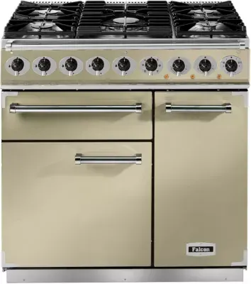 Falcon - Piano De Cuisson Gaz Pkr900 Crem Chrome/ Gm