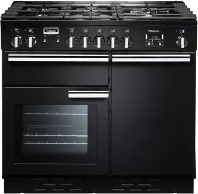 Falcon - Piano De Cuisson Gaz Prof+100 Mixt Noir/Chrome