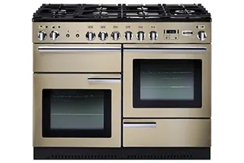 Falcon - Piano De Cuisson Gaz Prof+110 Mixt Crem Chrome — vue 2