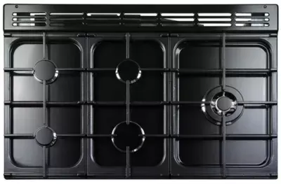 Falcon - Piano De Cuisson Gaz Prof+90fx Mixt Rouge Airelle — vue 4