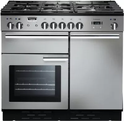 Falcon - Piano De Cuisson Gaz Professional+ 100 Inox Chrome