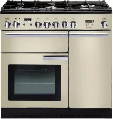Falcon - Piano De Cuisson Gaz Professional+ 90 Creme Chrome