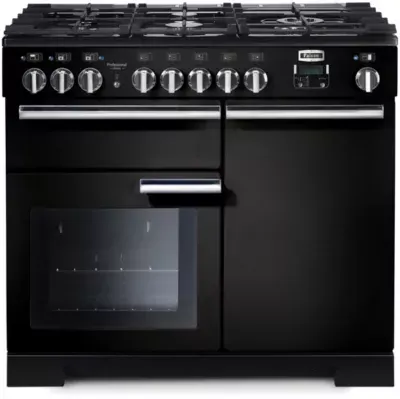 Falcon - Piano De Cuisson Gaz Professional Deluxe 100 Cm Noir Brillant
