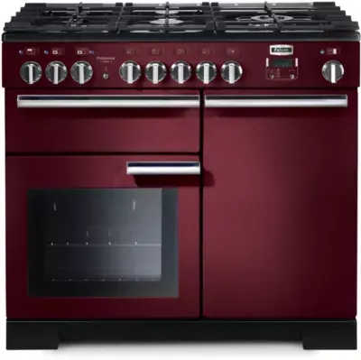 Falcon - Piano De Cuisson Gaz Professional Deluxe 100 Rouge Airelle