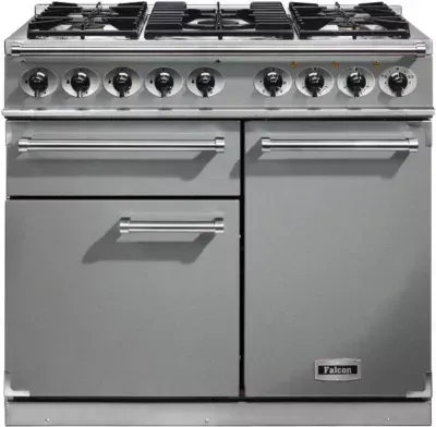 Falcon - Piano De Cuisson Gaz Semi Pro Deluxe 100 Inox Chrome