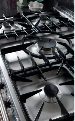 Falcon - Piano De Cuisson Gaz Semi Pro Deluxe 100 Noir Chrome — vue 4