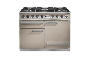 Falcon - Piano De Cuisson Gaz Semi Pro Deluxe 110 Fauve Nickel Brossé — vue 2