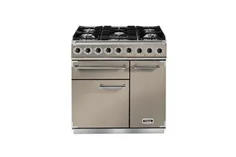 Falcon - Piano De Cuisson Gaz Semi Pro Deluxe 90 Fauve Nickel Brossé — vue 2