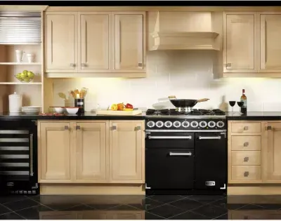 Falcon - Piano De Cuisson Gaz Semi Pro Deluxe 90 Noir Chrome — vue 6