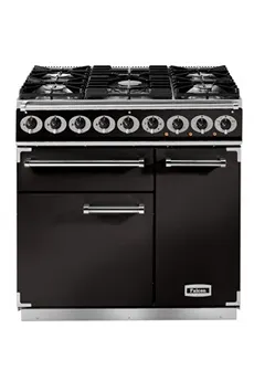 Falcon - Piano De Cuisson Gaz Semi Pro Deluxe 90 Noir Chrome — vue 2