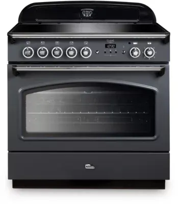 Falcon - Piano De Cuisson Induction Classic Fx Tab Ind 90 Cm Ardoise Chrome