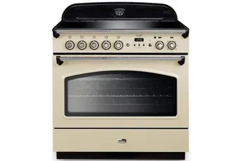 Falcon - Piano De Cuisson Induction Classic Fx Tab Ind 90 Cm Creme Chrome — vue 2