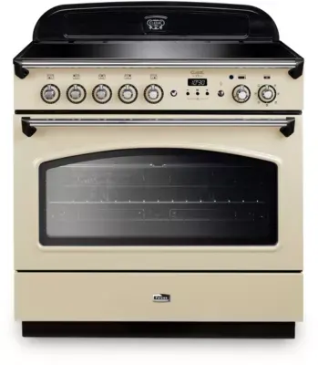 Falcon - Piano De Cuisson Induction Classic Fx Tab Ind 90 Cm Creme Chrome