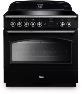 Falcon - Piano De Cuisson Induction Classic Fx Tab Ind 90 Cm Noir Chrome