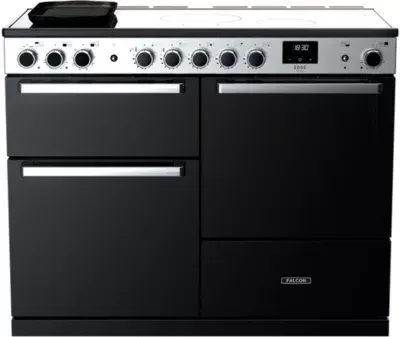 Falcon - Piano De Cuisson Induction Edge Deluxe Oc Tab Ind 110 Cm Verre Noir