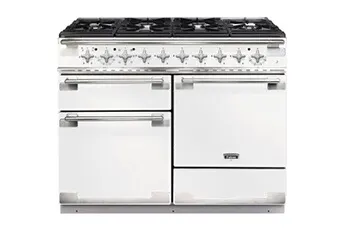 Falcon - Piano De Cuisson Induction Elise 100 Blanc Nickel Brossé — vue 2