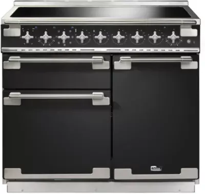 Falcon - Piano De Cuisson Induction Elise 100 Charbon Mat Satiné Nickel