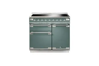 Falcon - Piano De Cuisson Induction Elise 100 Vert Mineral Mat Nickel Brossé — vue 2