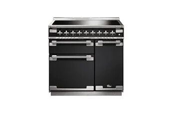 Falcon - Piano De Cuisson Induction Elise 90 Charbon Mat Satiné Nickel — vue 2