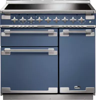 Falcon - Piano De Cuisson Induction Elise 90 Roche Bleue Nickel Brossé — vue 4