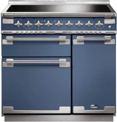 Falcon - Piano De Cuisson Induction Elise 90 Roche Bleue Nickel Brossé — vue 5