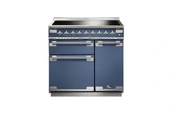 Falcon - Piano De Cuisson Induction Elise 90 Roche Bleue Nickel Brossé — vue 2